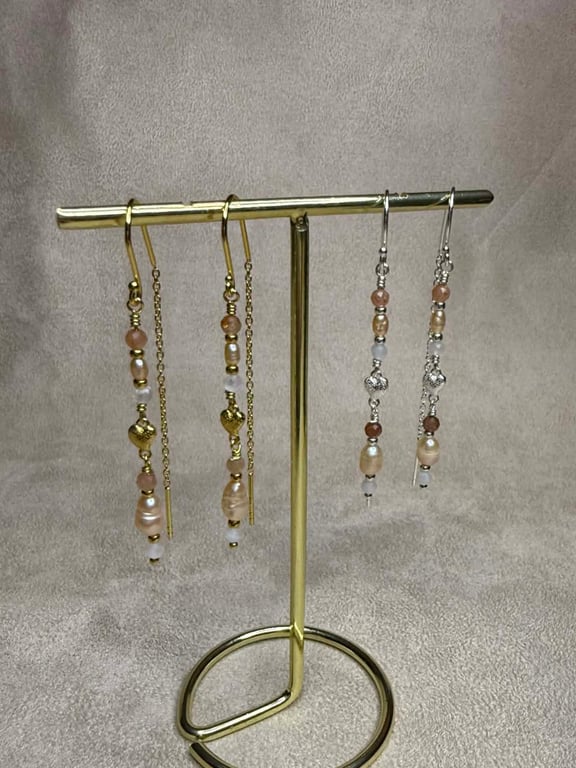 Elina - Øreringe (Sterling Sølv) billede 2