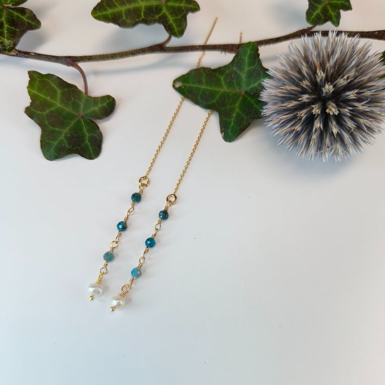 Fire i rap - apatit blå/turkis billede 2