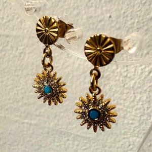 Stjerne øreringe 2 – produktbillede