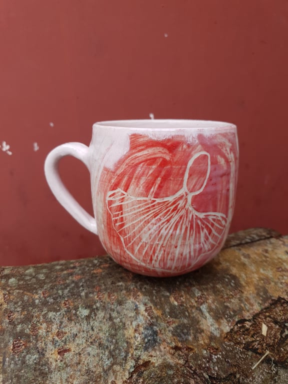 Englekop med hank (3 dl)  billede 3