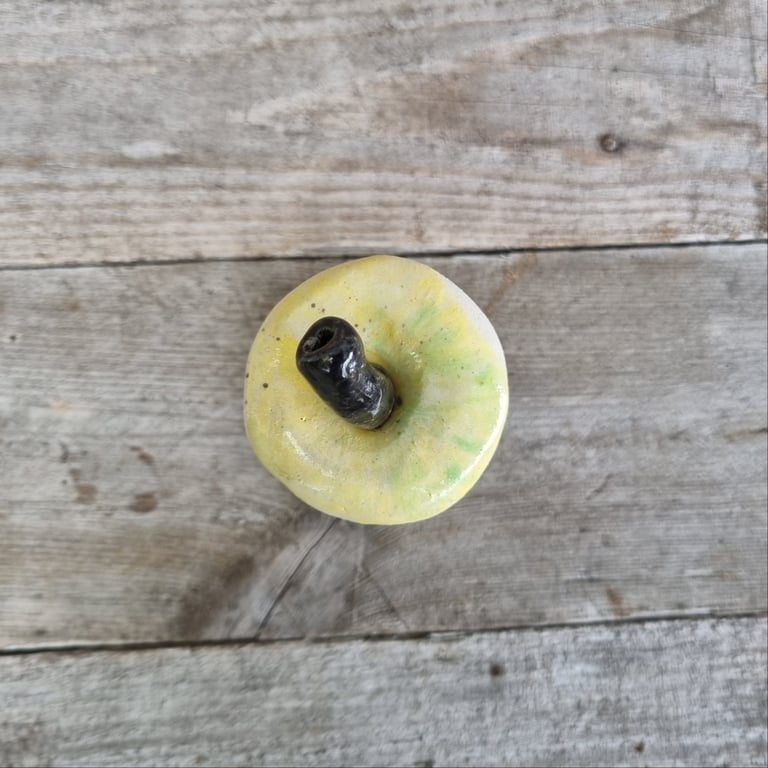 Æbleskrog gult billede 3