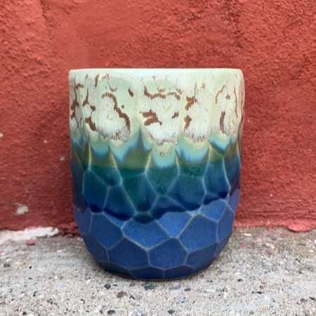 Facetskåret unika kop