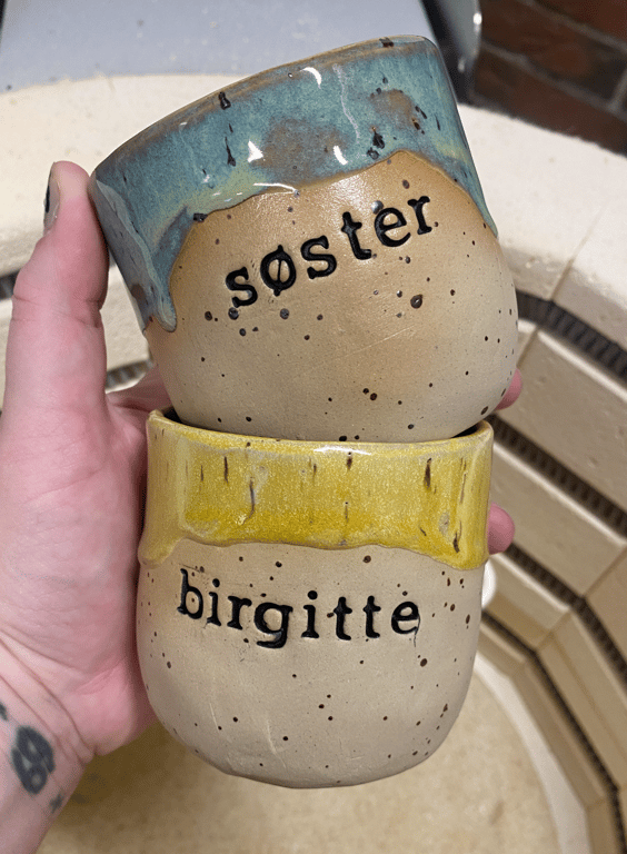 Navnekop uden hank (bestilling) billede 3