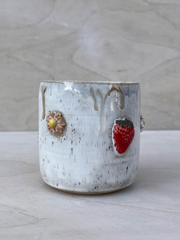 Sommer kop. 330 ml. H: 8,5 cm billede 2