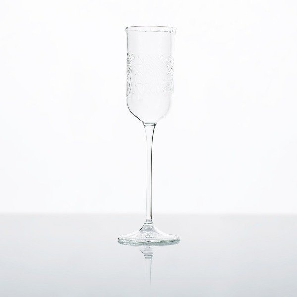 CHAMPAGNE GLAS TEMPLE KRYSTAL