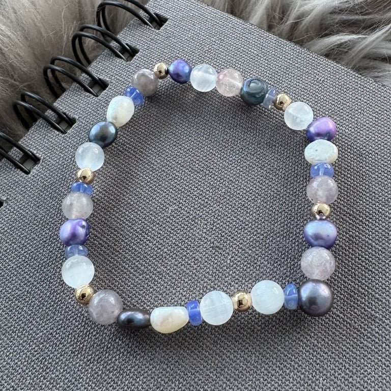 Purple horizon armbånd