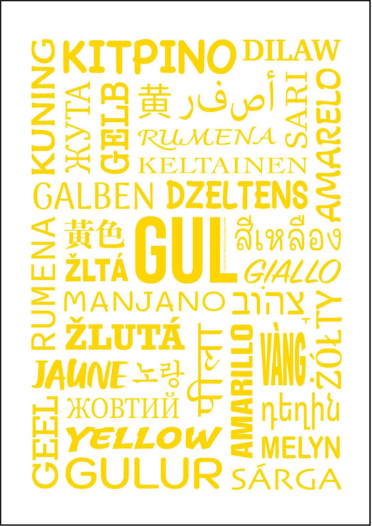 Farven gul billede 2