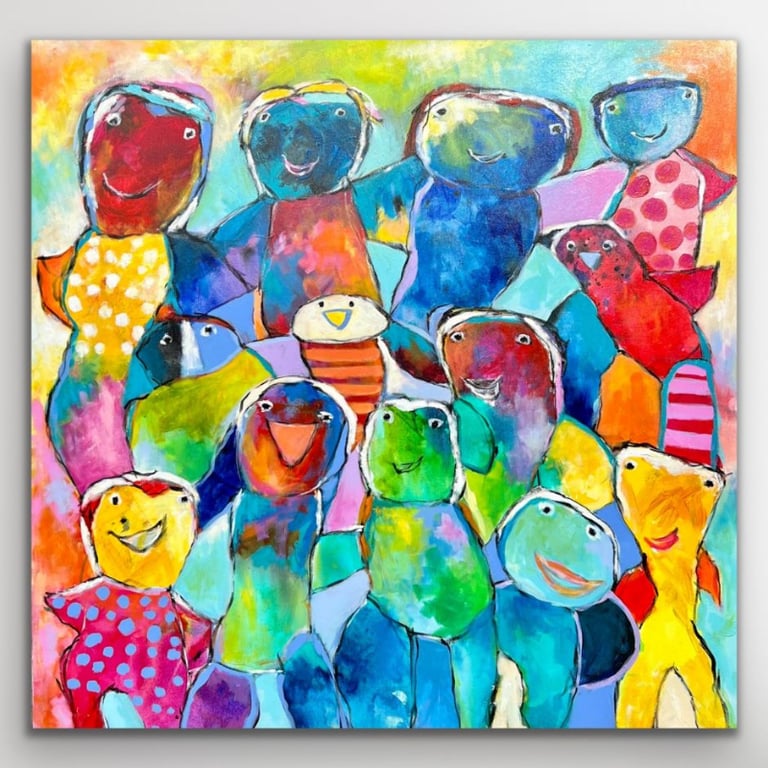 100cm x 100cm billede 2