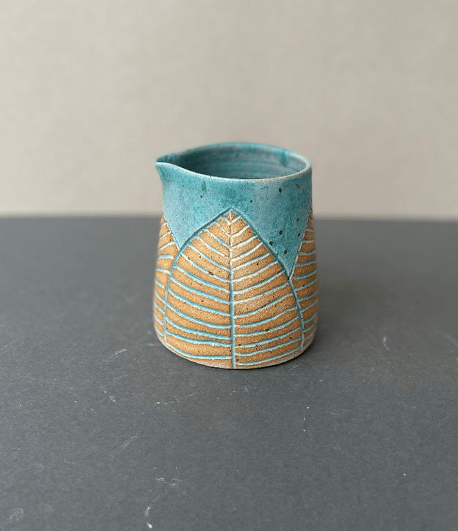 Mælkekande, mat grøn med blade - 3 dl