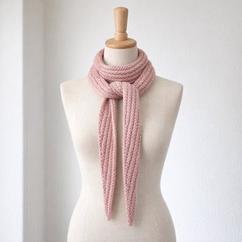 Elise Scarf strikkeopskrift