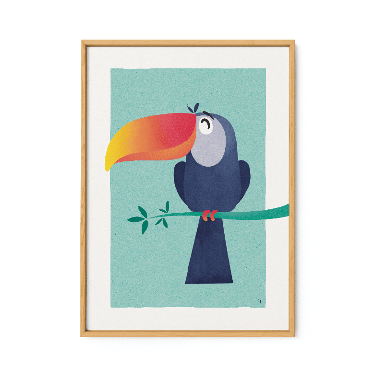 Tukan – plakat billede 2