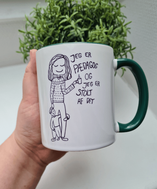 Krus: Jeg er pædagog og jeg er stolt af det Mørk Grøn