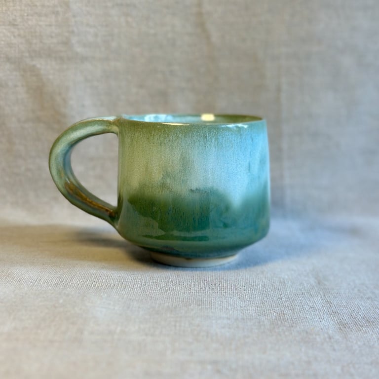 Turquoise stripe kop