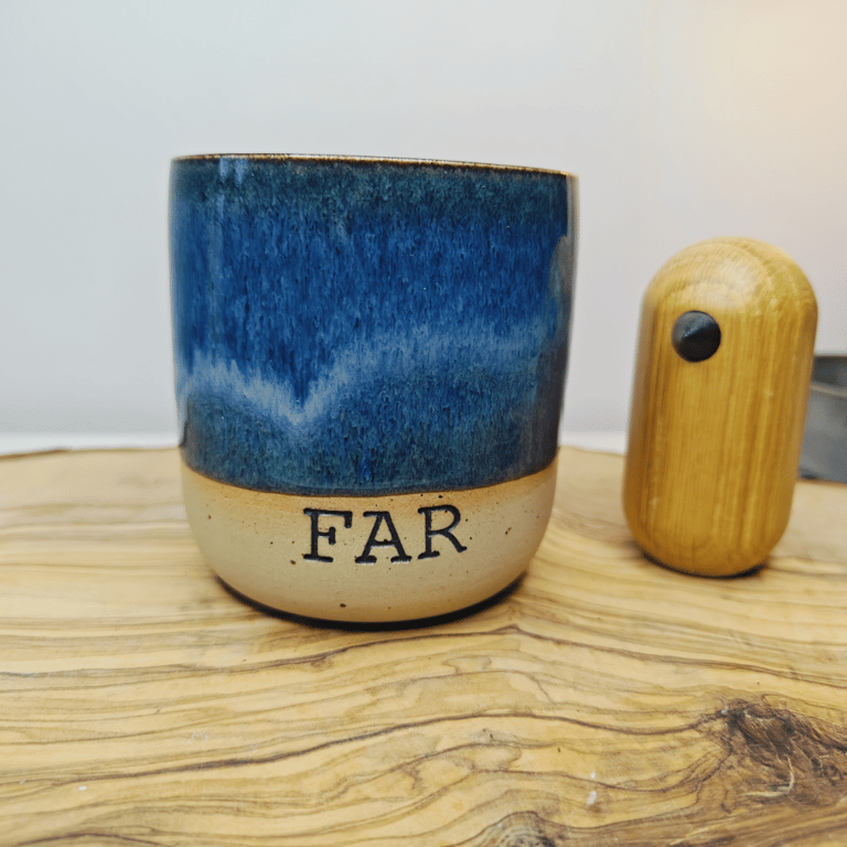Havblå FAR kop