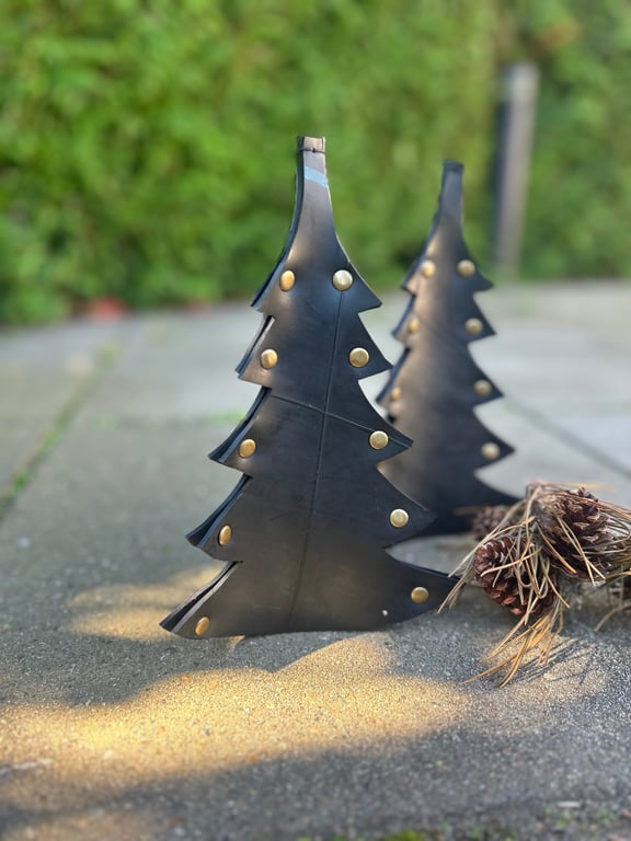 Juletræ m. bronze nitter billede 2