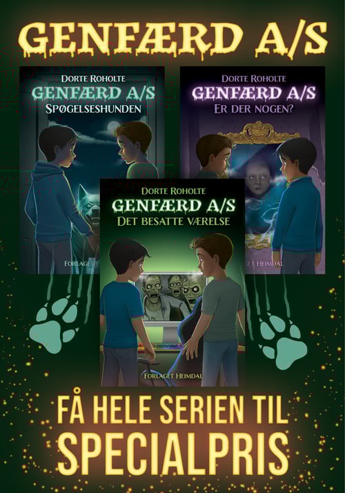 Hele Genfærd A/S serien (3 hardcovers)