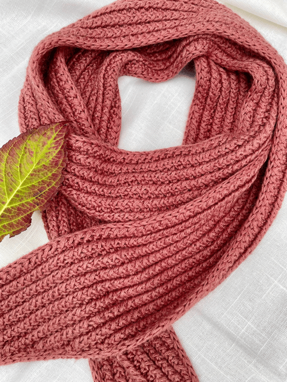 Elise Scarf strikkeopskrift billede 6