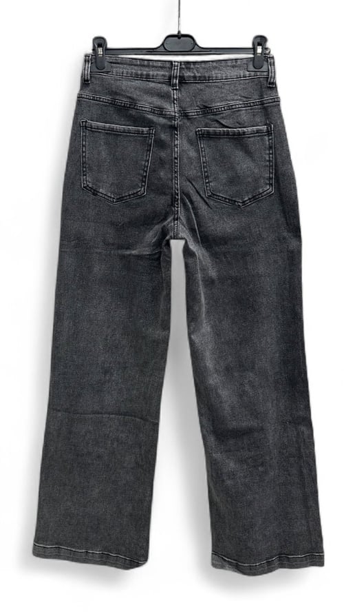 Ingrid stretch jeans, Dark Grey. Findes i str 38-48. (4)