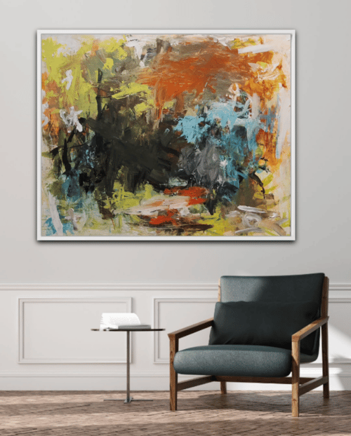 Når en Flamme Tændes (100x120) (2)