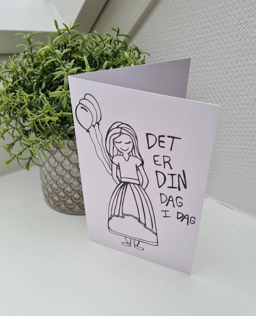 Kort: det er din dag i dag K (2)