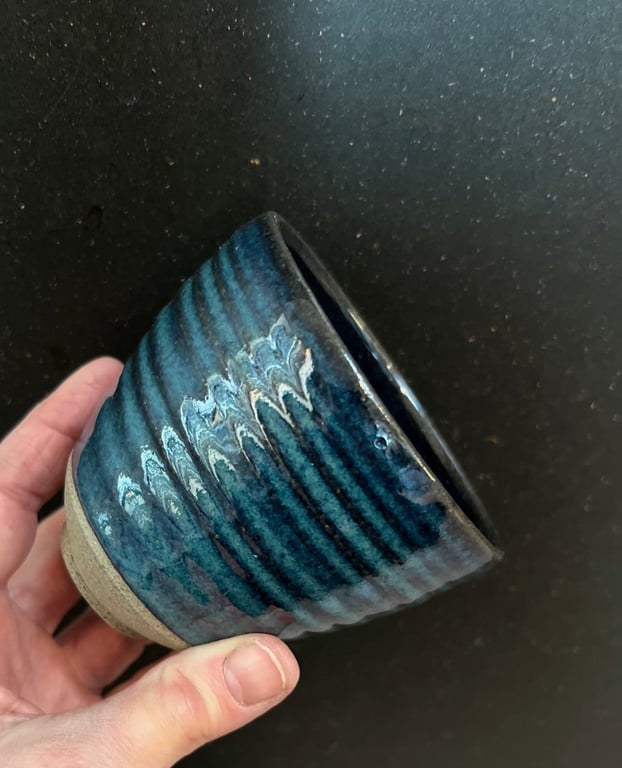 Spiralkrus - pacific blue