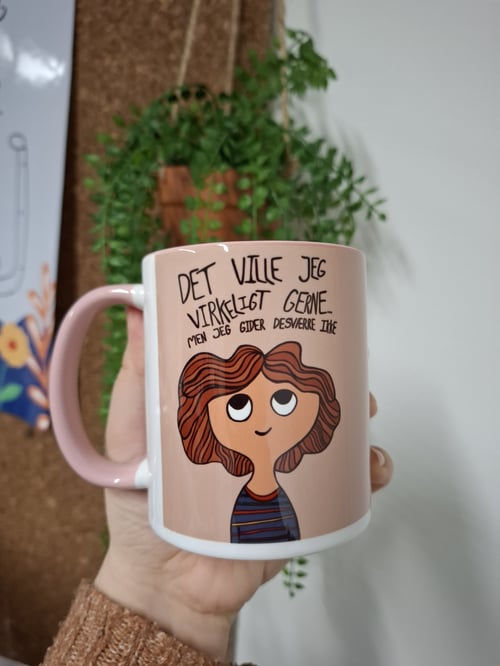 Krus: Det ville jeg virkeligt gerne, men jeg gider desværre ikke (farve) Rosa (2)