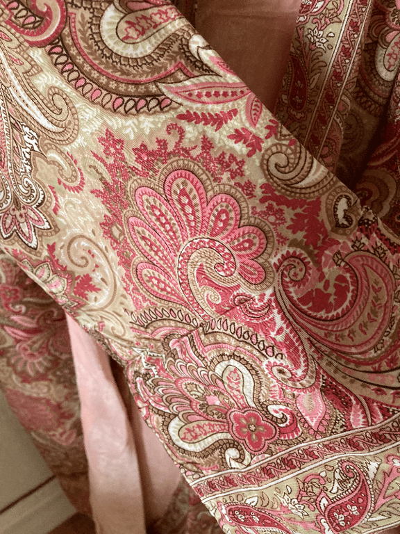 Kimono silke/velour (5)