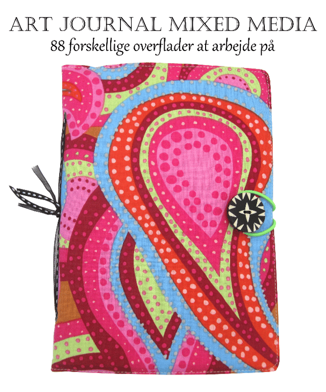 Art Journal - Farverig Paisley