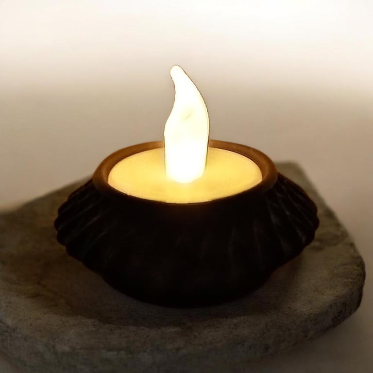 ( TILBUD ) - Fyrfadsstager Til Led Fyrfadslys 