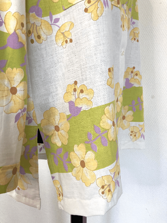 Skjortebluse med brystlomme billede 5