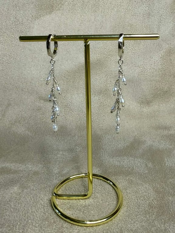 Celine - Øreringe (Sterling Sølv)