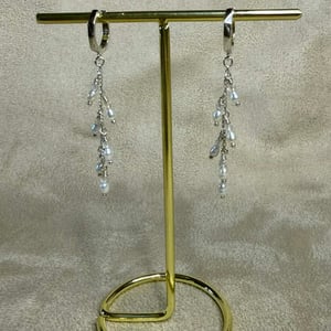 Celine - Øreringe (Sterling Sølv) – produktbillede