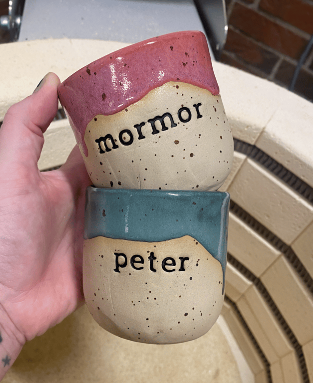 Navnekop uden hank (bestilling) billede 2