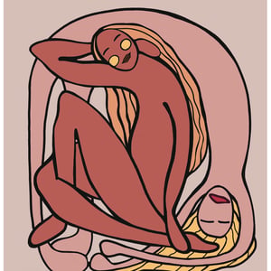 Plakat: mennesker Natur – produktbillede