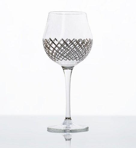 RØDVINSGLAS CARAT HVIDGULD 60cl