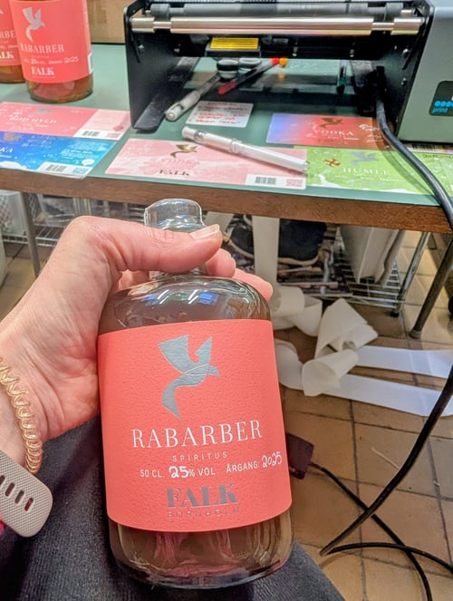 Rabarber, 25% vol., årgang 2025