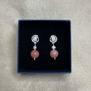 Sanne - Øreringe Sterling Sølv – produktbillede