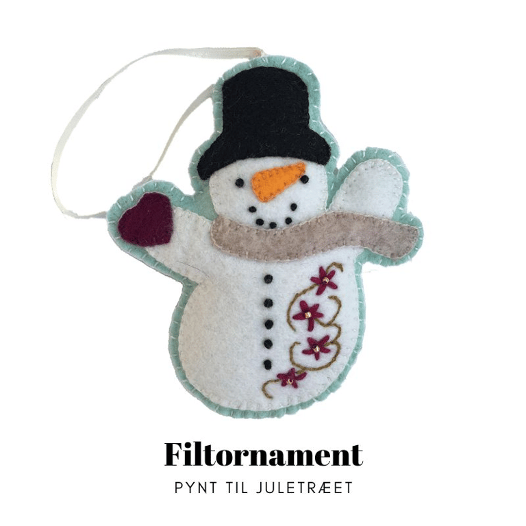 Filtornament - Snemand