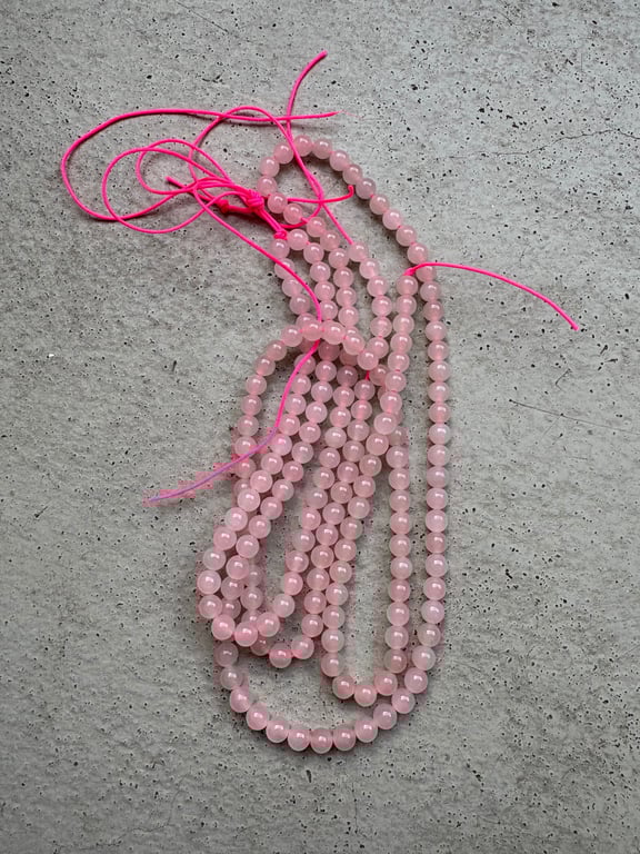 Pink Jade Nefrit  - Kvalitet AAA billede 5