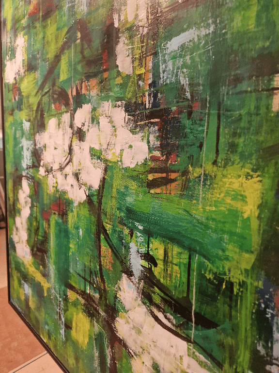 #1256  100 x 120cm  SOLD billede 4