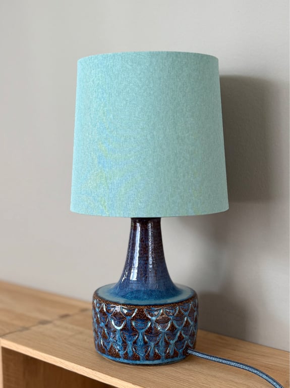 Upcycled vintage bordlampe - Søholm Keramik