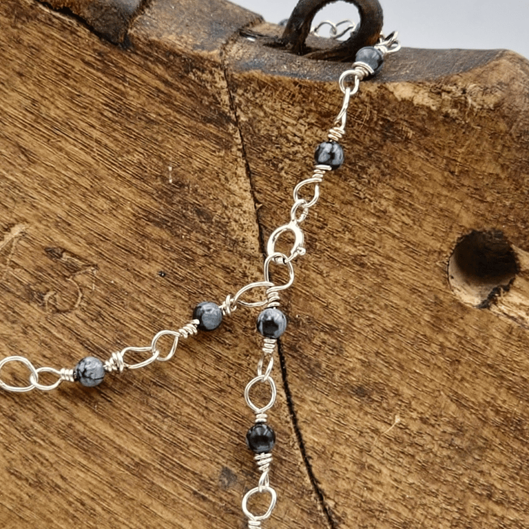 Snowflake ankelkæde. billede 2