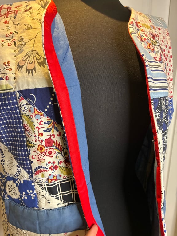 Vest i quilt  billede 4