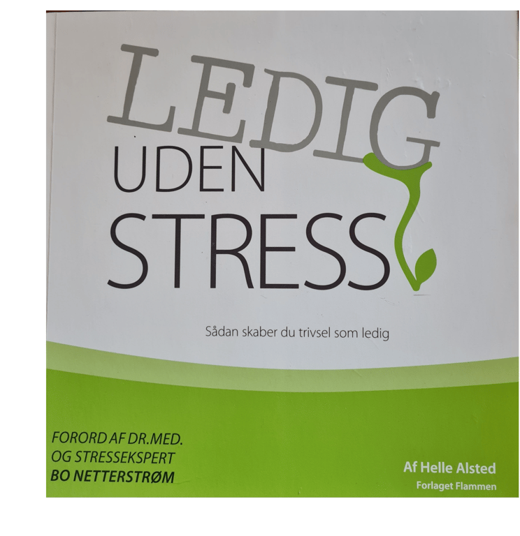 Bog: Ledig uden stress. Sådan skaber du trivsel som ledig af Helle Alsted