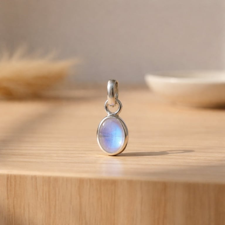 Mini Månesten vedhæng 