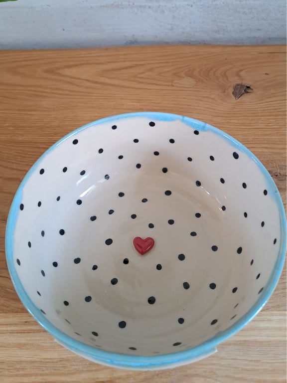 Hyggeskålen er 16 cm i diameter og 6,5cm høj billede 3