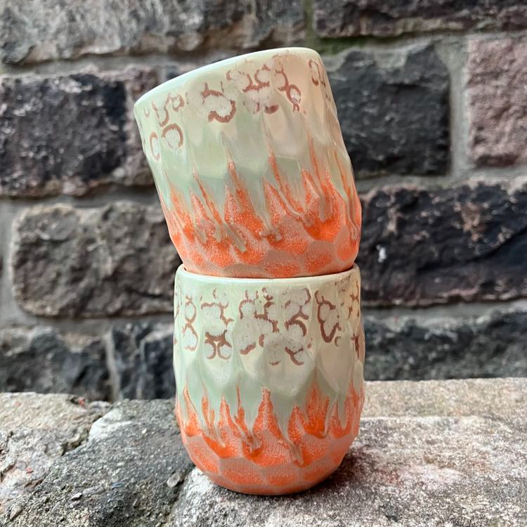 Facetskåret unika kop billede 2