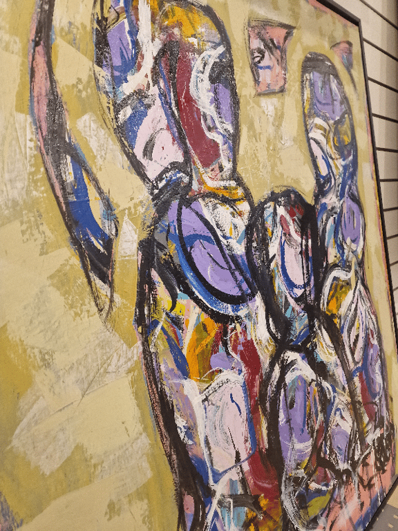 9#1246  100x120 cm  SOLD billede 4