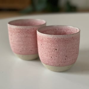 Krus u/ hank, rødmeleret – produktbillede