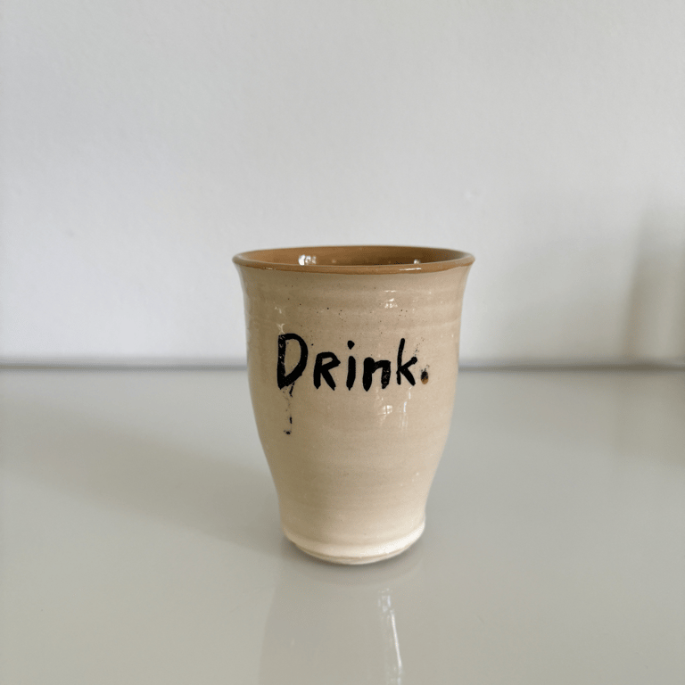 Kop med tekst Drink/Tea billede 2